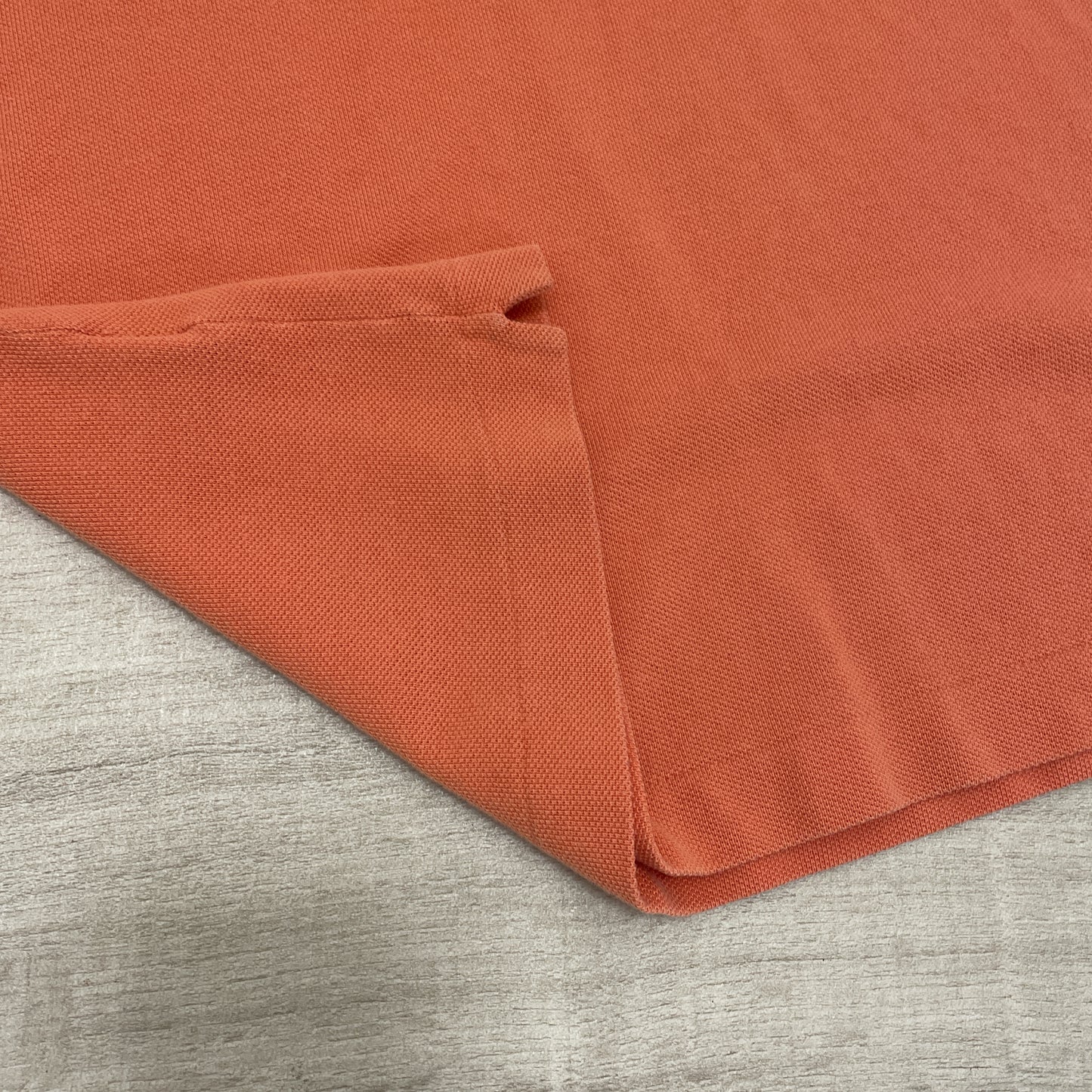 Peach Orange Lacoste polo shirt
