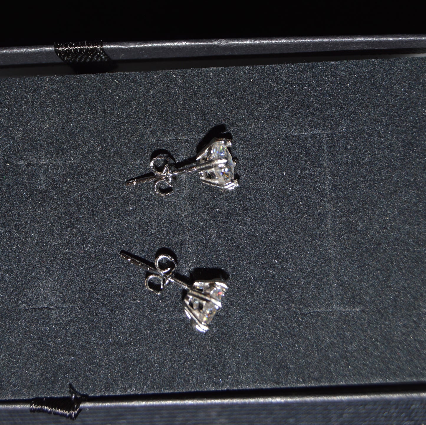 GRA certified Moissanite VVS1 earrings
