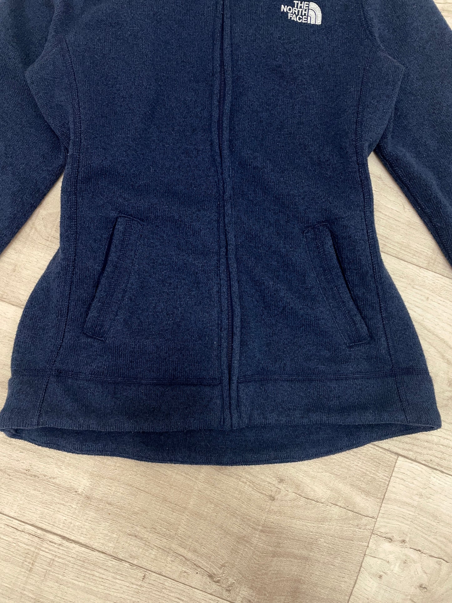 Navy Blue The North Face Fleece Jacket