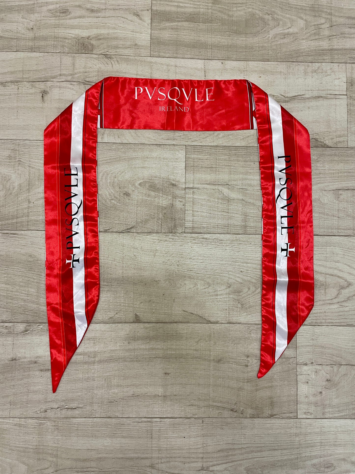 Red Twilly Scarf
