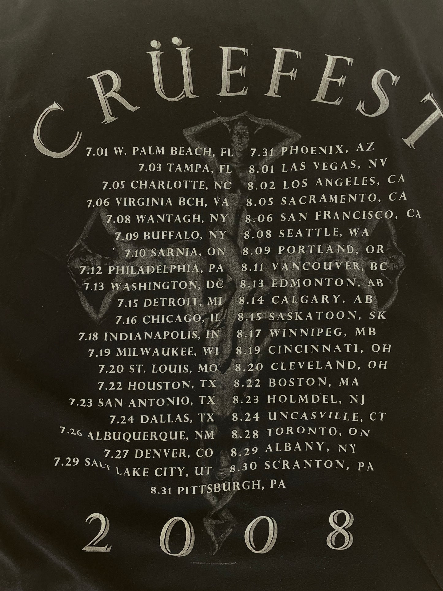 Motley Crue Band T-Shirt