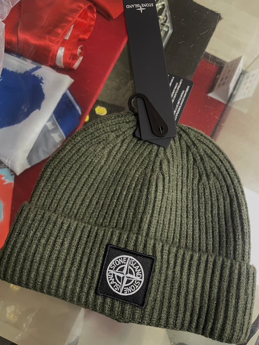 Stone Island "Compass Patch" beanie