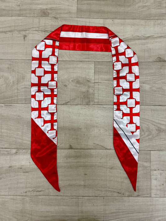 Red Twilly Scarf