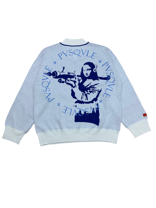 Mona Lisa Knitted Jumper (White)