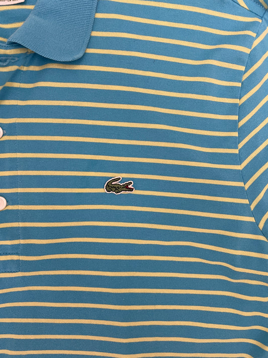 Lacoste Striped cotton polo shirt