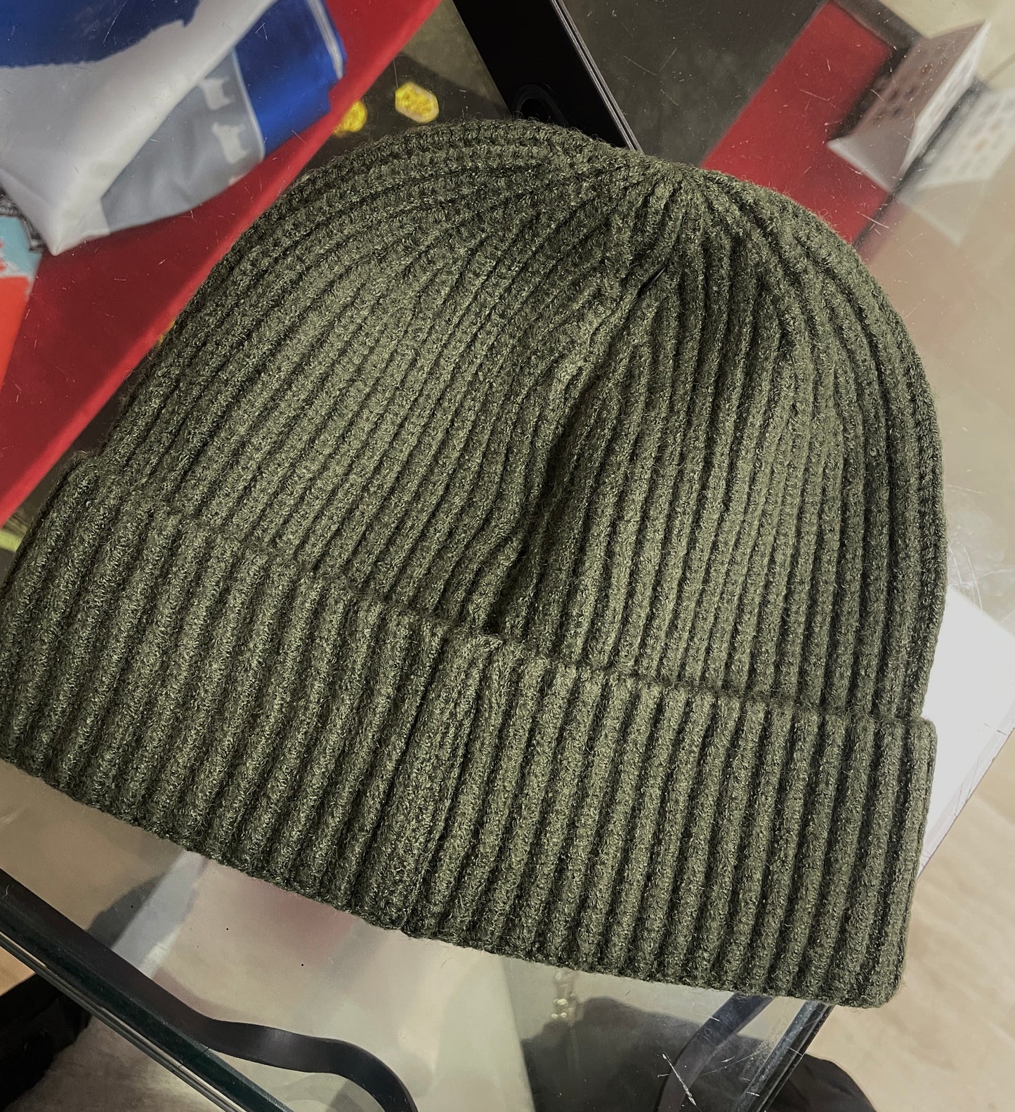 Stone Island "Compass Patch" beanie