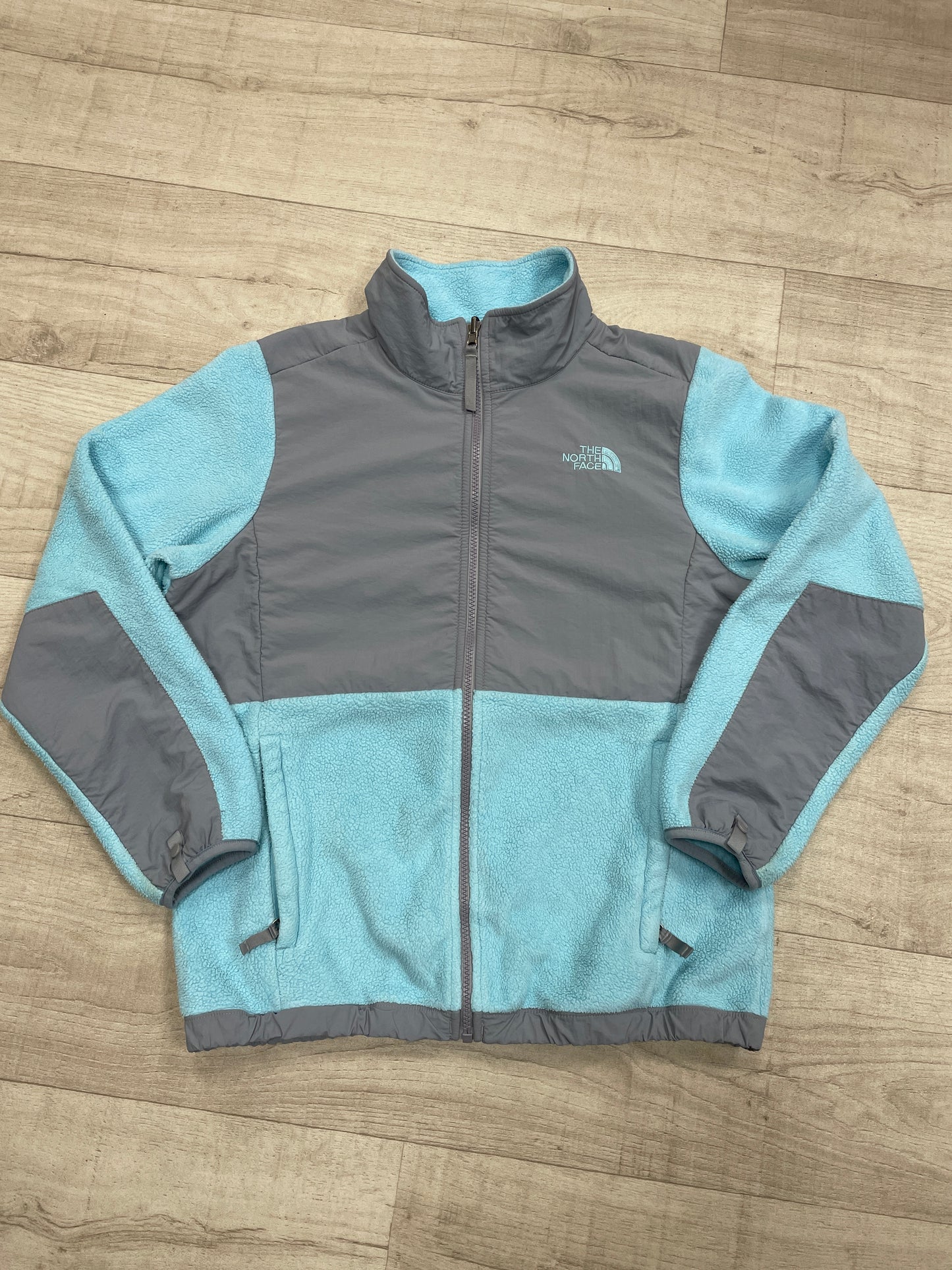 The North Face Fleece Jacket in Turquoise Blue