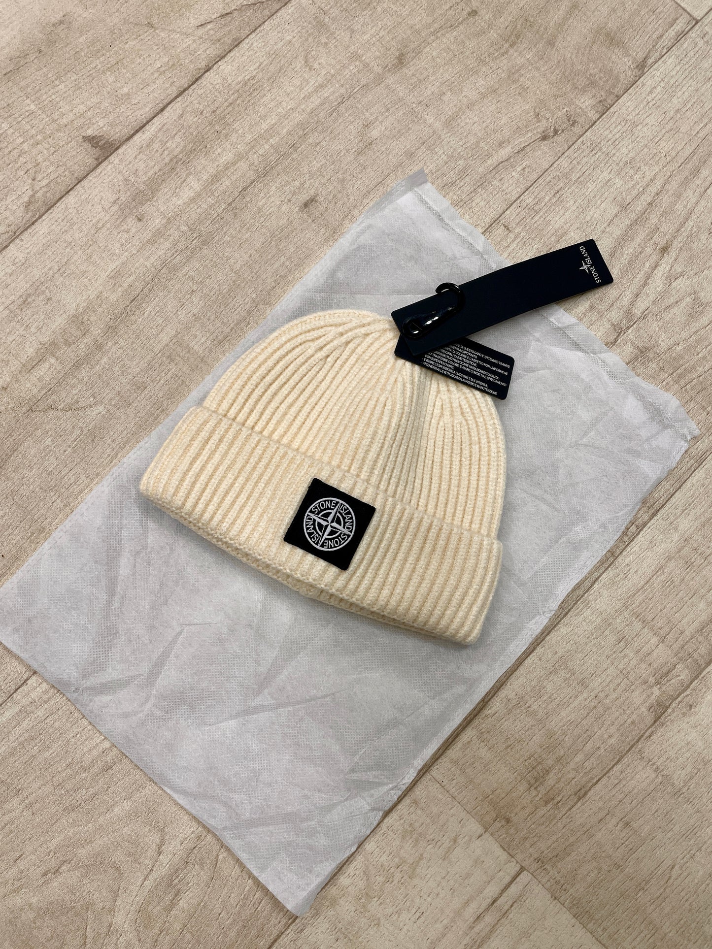 Stone Island "Compass Patch" beanie