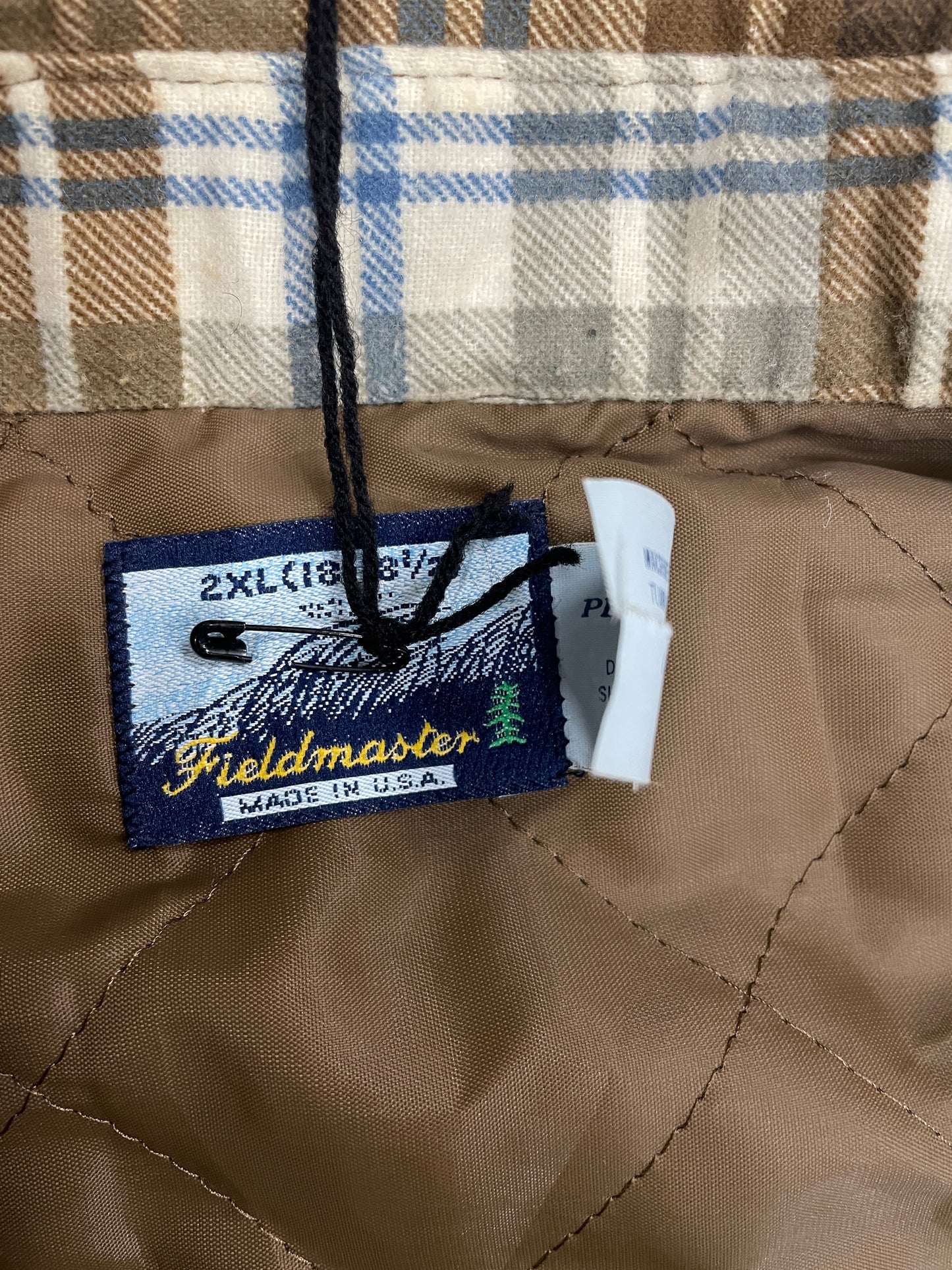 Quilted Fieldmaster Flannel Jacket