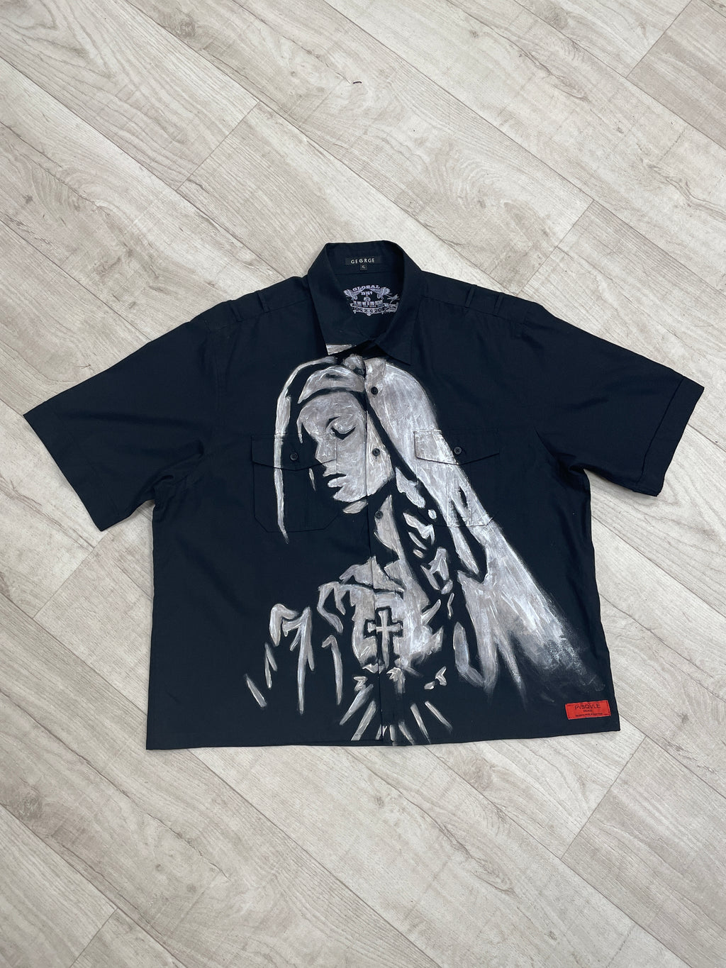 Black la pieta shirt
