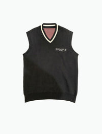 "Masked Parade" Knitted Vest
